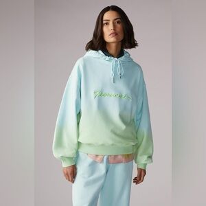 Fiorucci OMBRE SQUIGGLE LOGO HOODIE EUC